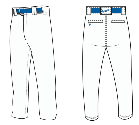 Dodgers Uniform: Pants